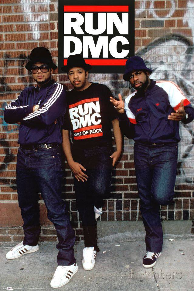 run dmc in adidas