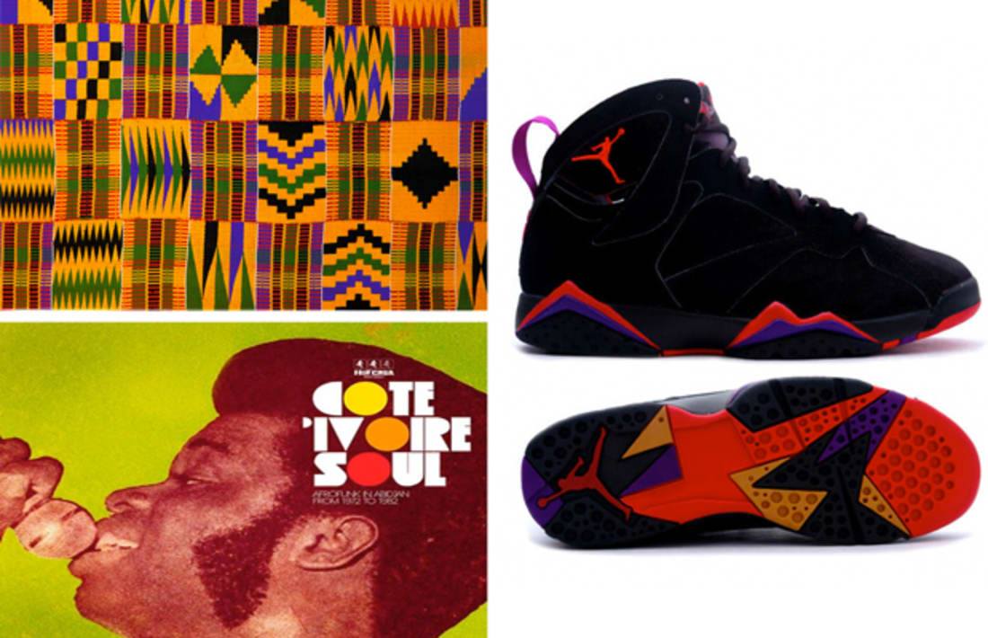 LE SAVIEZ-VOUS… La Air Jordan 7 comme un air d’afro pop