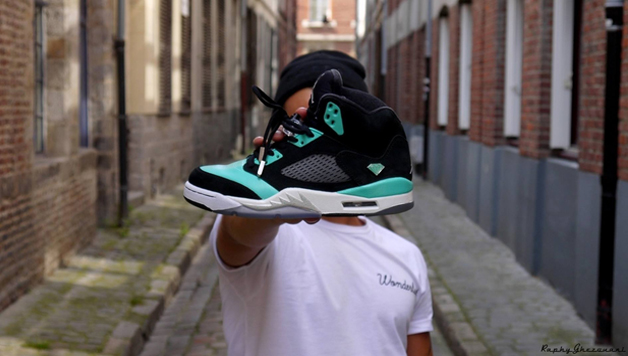 La Jordan V Tiffany by Raphy