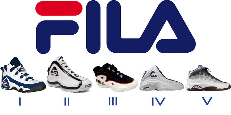 chaussures de marque fila