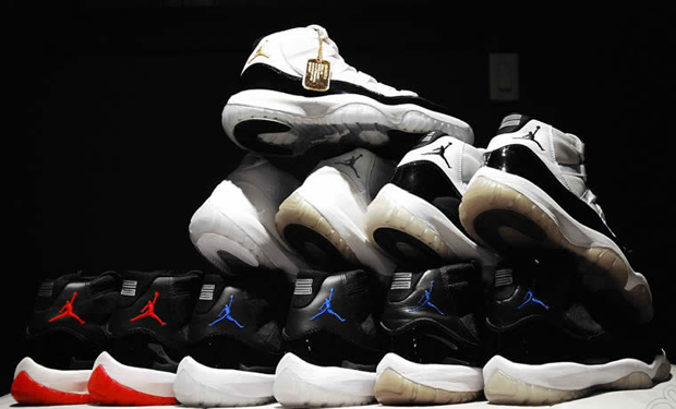 Zoom sur la Jordan XI…