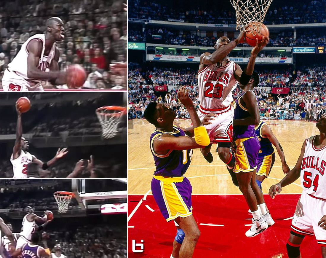 Le saviez-vous… Michael Jordan “Swishing Hands”