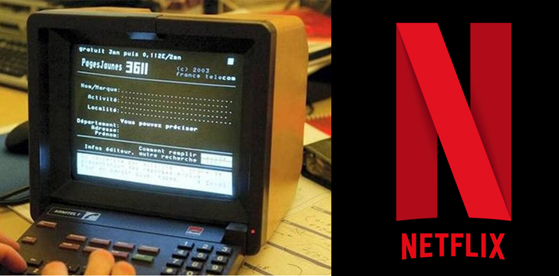 Minitel vs Netflix